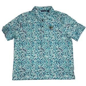 Cutter & Buck Mens 121st US Open Torrey Pines Golf Polo Shirt Teal Leaf XL